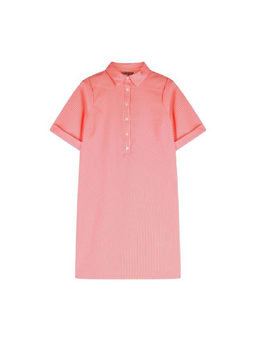 Wit roze gestreepte jurk Marloes Blue Bay