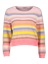 Multi stripe trui Odette Blue Bay