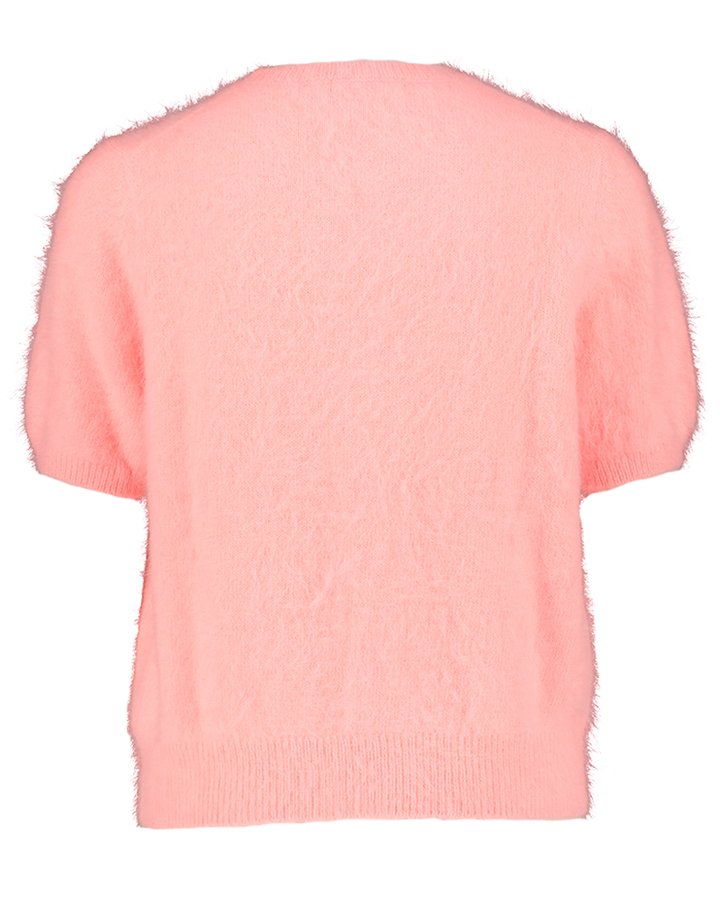 Roze trui met korte mouw Ouda Blue Bay