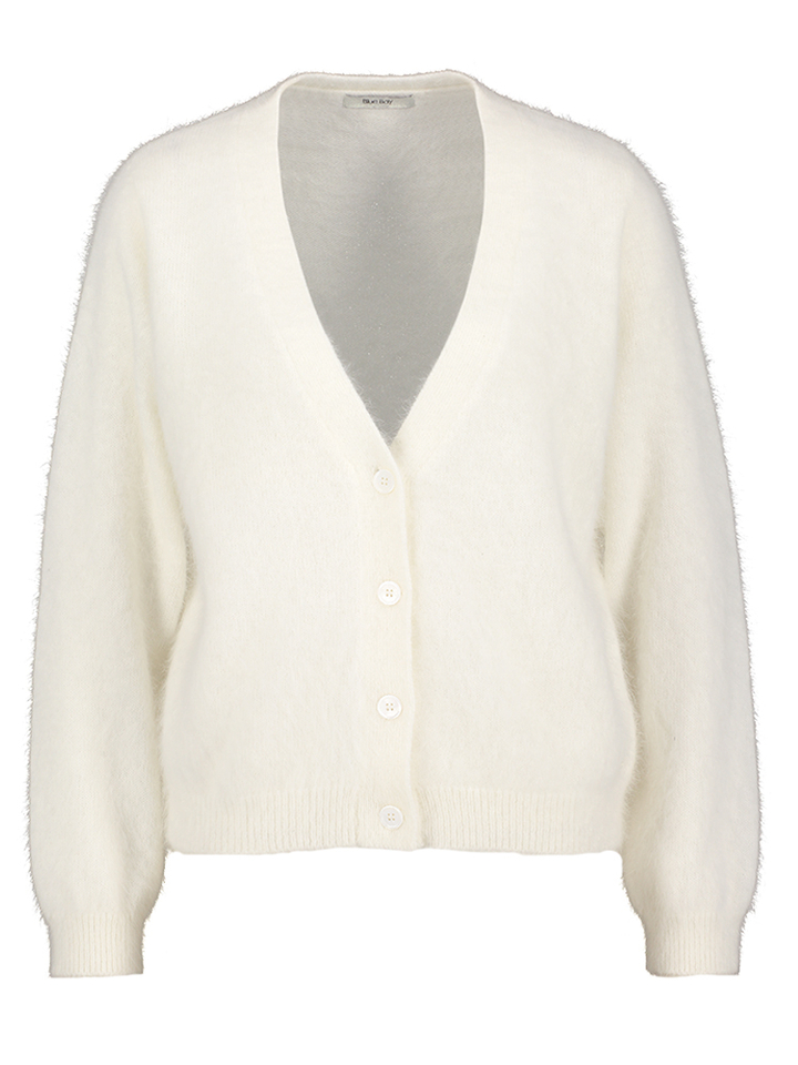 Beige cardigan met knopen Orphee Blue Bay