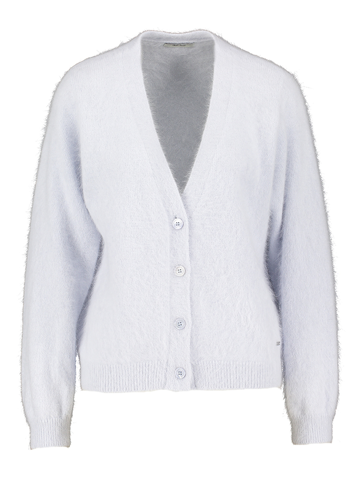 Blauwe cardigan met knopen Orphee Blue Bay