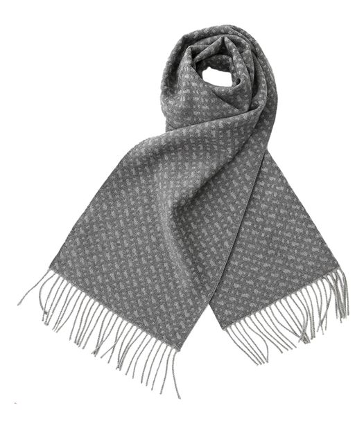 Grijze sjaal Naster Hugo Boss