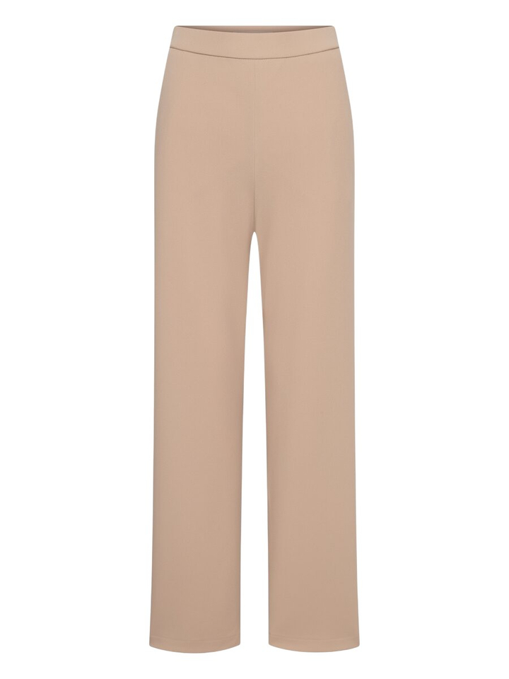 Beige Jersey broek Palina Long Raffaello Rossi