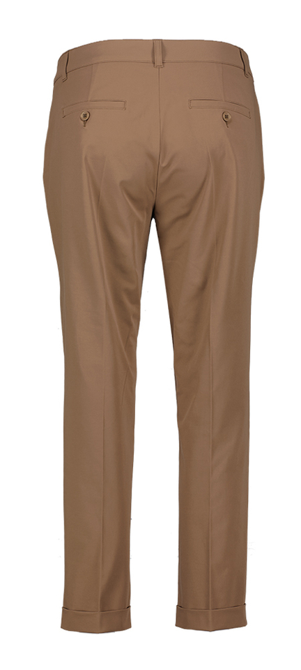 Bruine broek met stretch Raffaello Rossi
