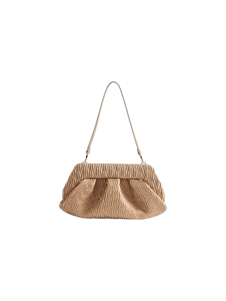 Sand schoudertas Arriciato Apple Themoire 