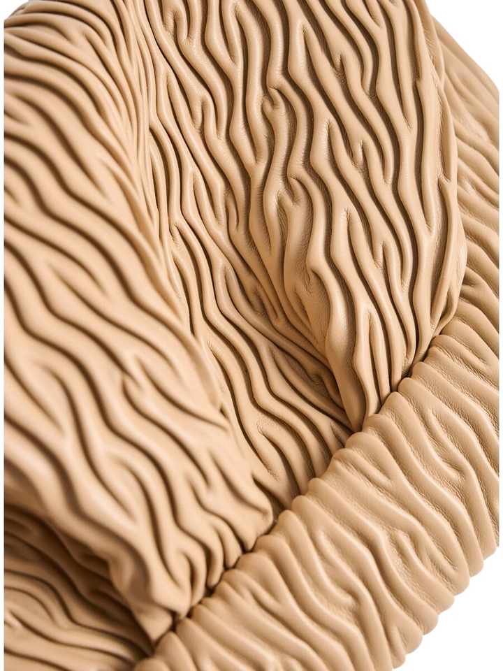 Sand schoudertas Arriciato Apple Themoire 