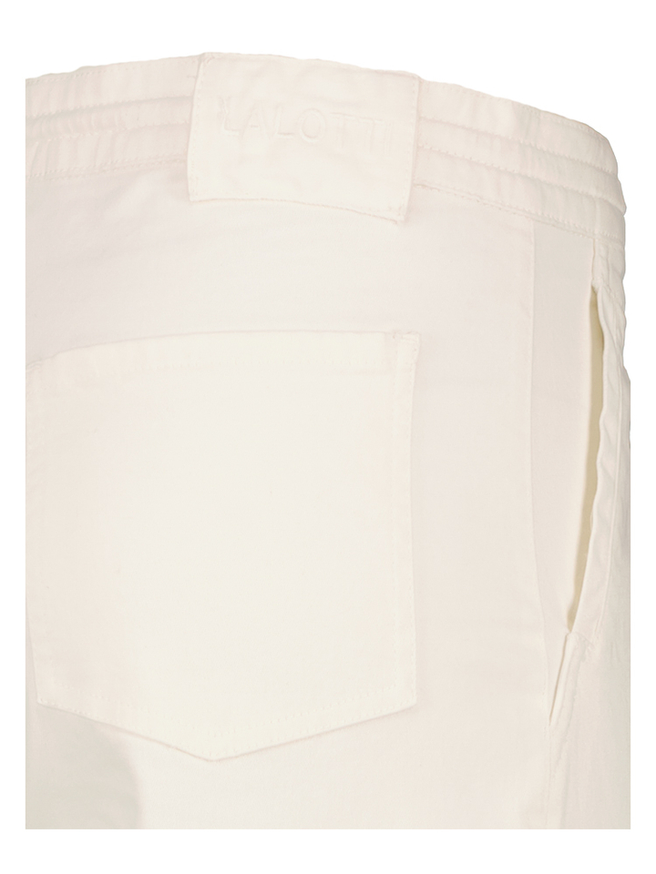 Witte ballon fit broek Remi Pants Lalotti