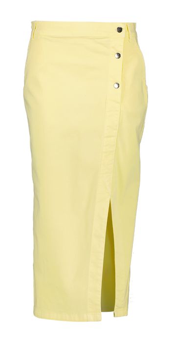 Gele jeansrok Sillia Lalotti