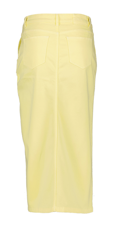 Gele jeansrok Sillia Lalotti 