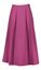 Bordeaux rok met split detail Romanie Lalotti 