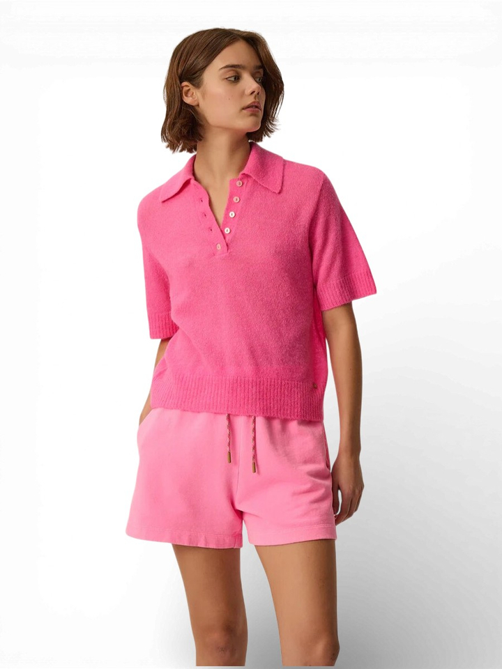 Fuchsia polo trui Cowboy Des Petits Hauts 