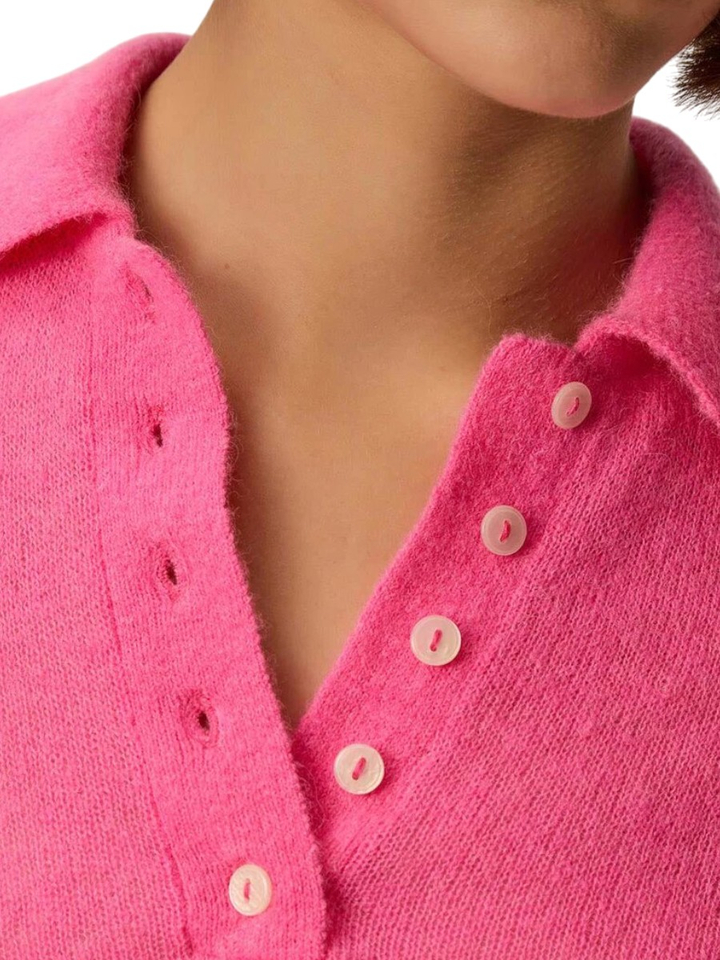 Fuchsia polo trui Cowboy Des Petits Hauts 