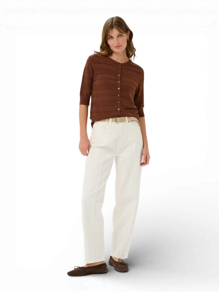 Beige balloon jeans Rina Soaked