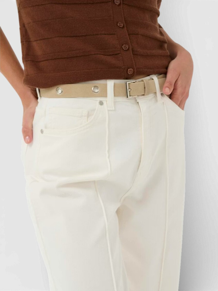 Beige balloon jeans Rina Soaked