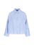 Lichtblauwe gestreepte blouse Nikki Rae 