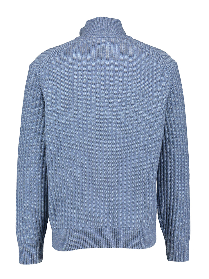 Blauwe trui met rits Kwinter Hugo Boss 