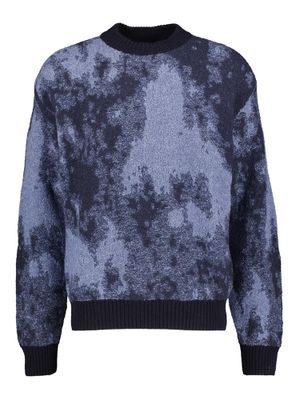 Donkerblauwe trui Kradar Hugo Boss