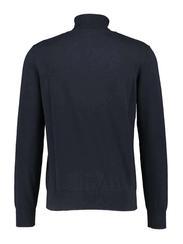 Donkerblauwe trui met rolkraag Aikiro Hugo Boss 