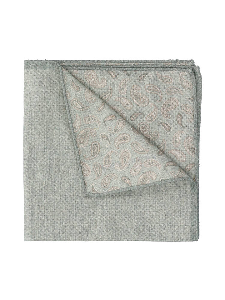 Groene pochette Profuomo 