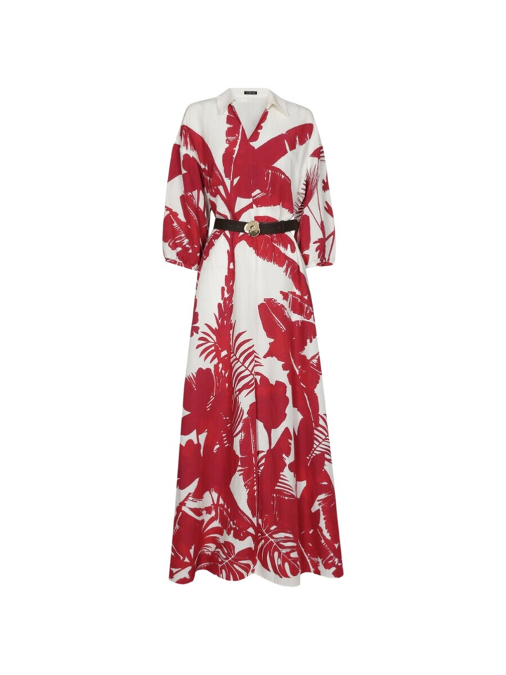 Maxi-jurk met split in bloemenprint Caroline Biss 