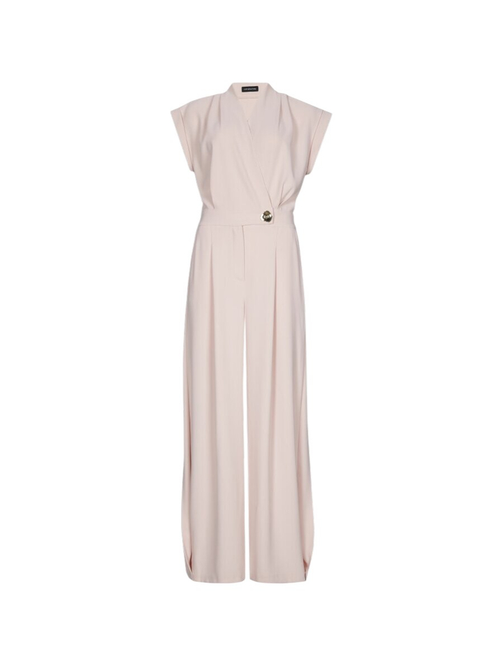 Lichtroze geklede jumpsuit Caroline Biss
