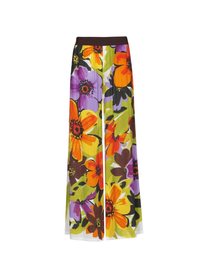 Multicolor broek in bloemenprint Caroline Biss