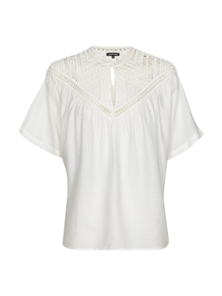 Witte bloes Caroline Biss