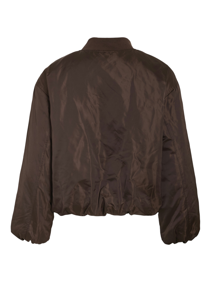 Chocoladebruine bomber jacket Vibillie Vila