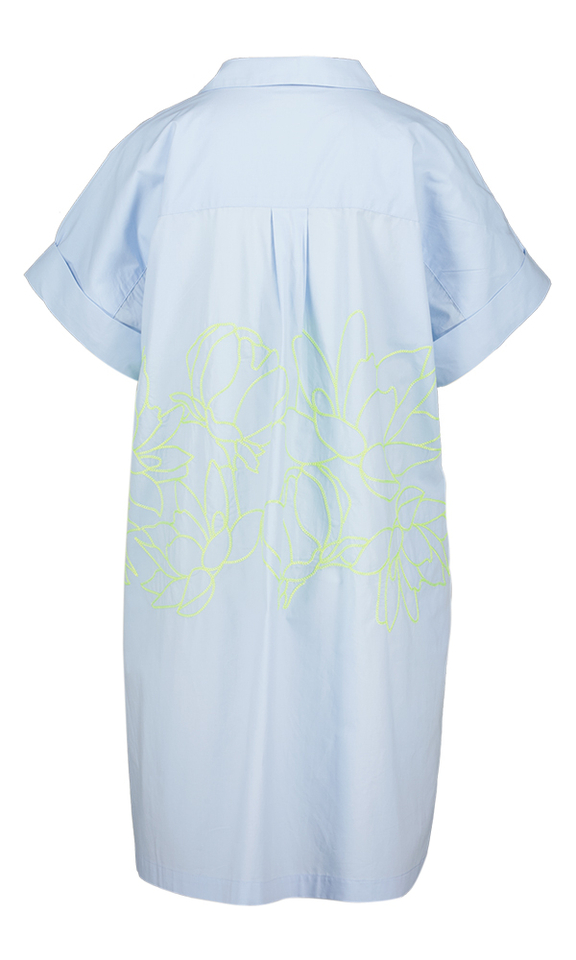 Lichtblauw hemdkleed Zale Atmos