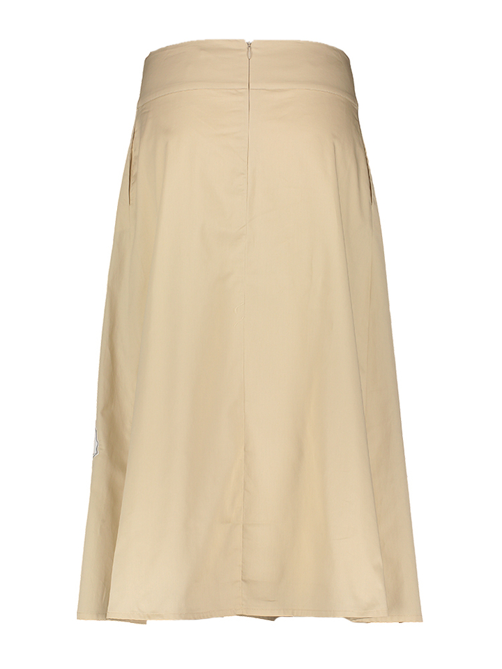 Beige rok met bloem detail Jace Atmos 
