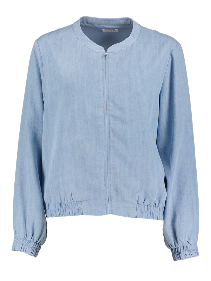 Lichtblauwe korte jas Jeans Atmos 
