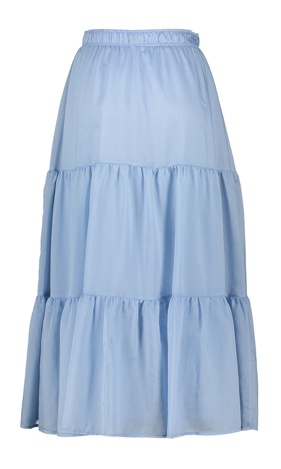 Blauwe A-lijn rok Minke Atmos