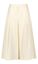 Vanillekleurige culotte broek met bandplooi Senso 