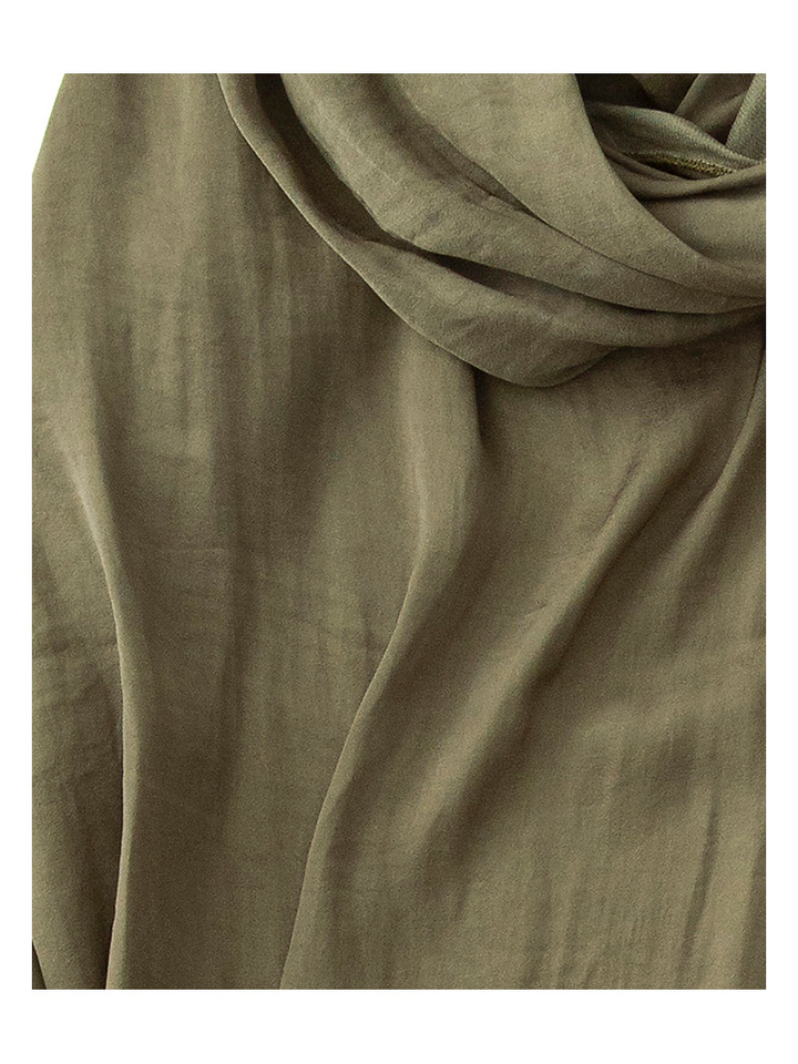 Groene poncho sjaal Aroma Senso