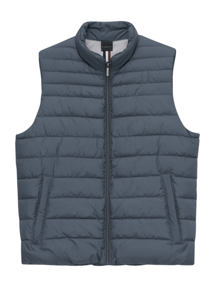 Grijze bodywarmer Bugatti 