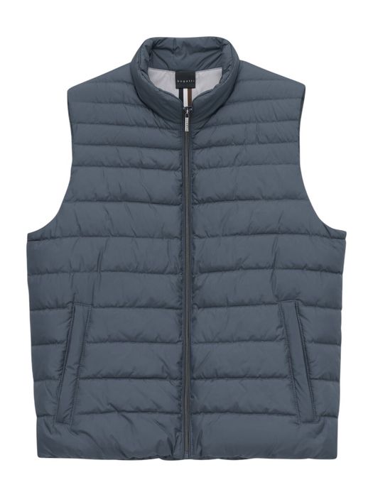 Grijze bodywarmer Bugatti
