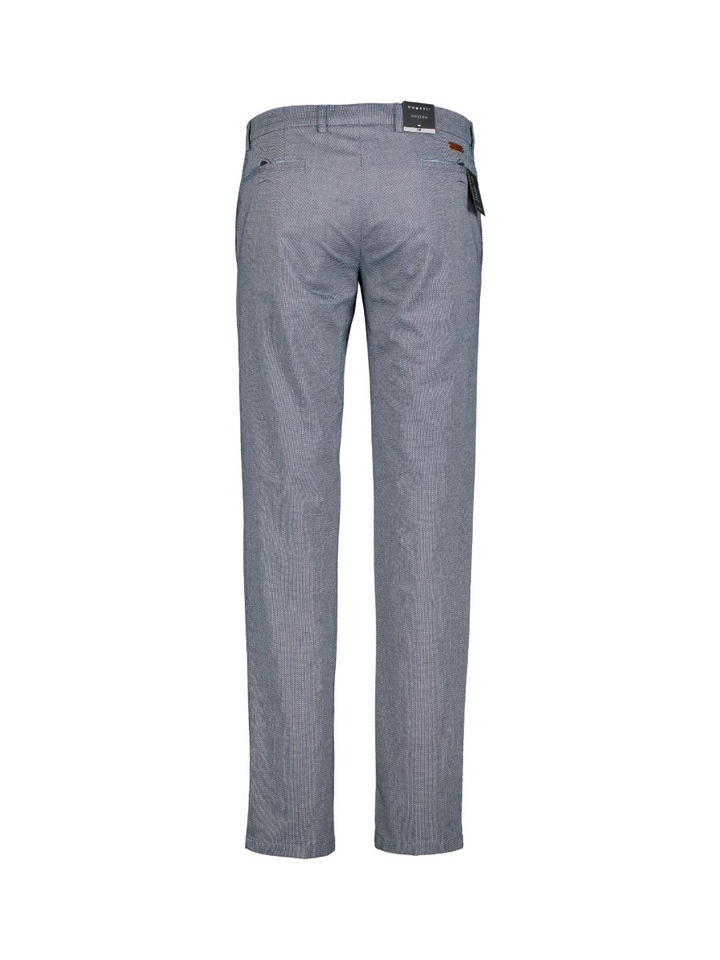Blauwe broek met print Bugatti 