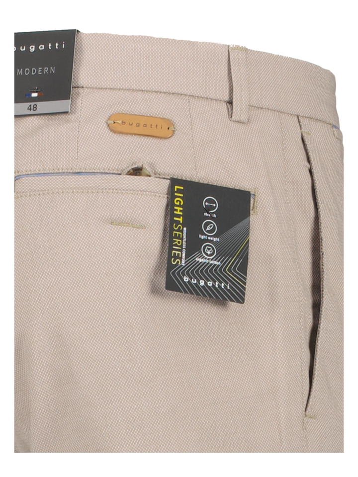 Bruine geklede broek Corona Bugatti