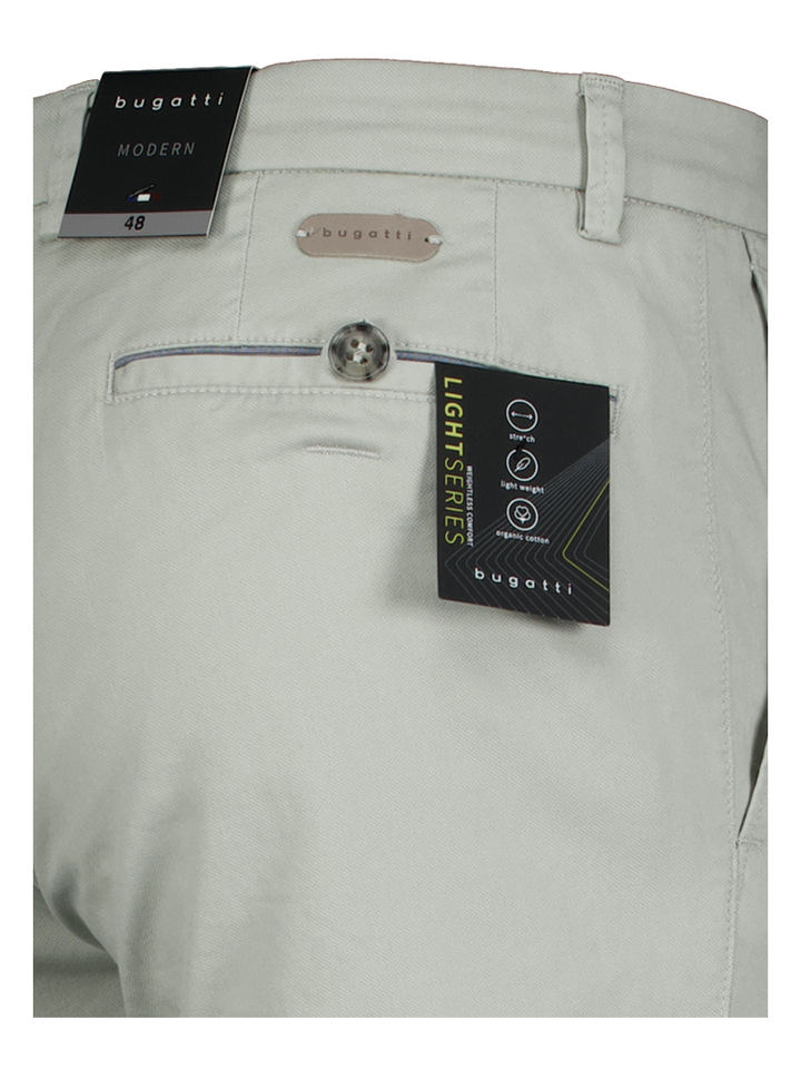Lichtgrijze broek Corona Bugatti