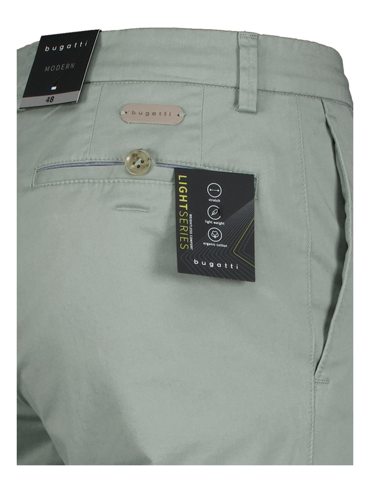 Donkergrijze geklede broek Corona Bugatti