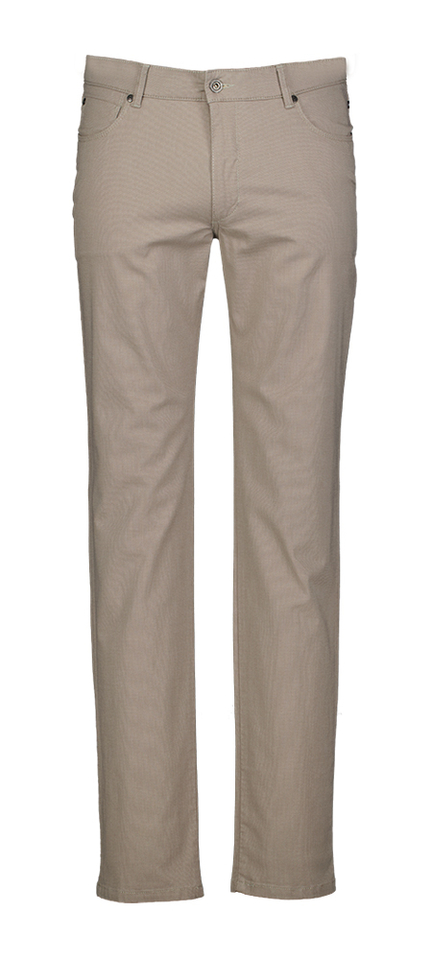 Bruine geklede broek Pisa Evo Bugatti