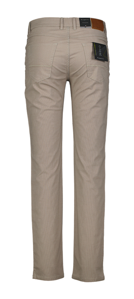 Bruine geklede broek Pisa Evo Bugatti