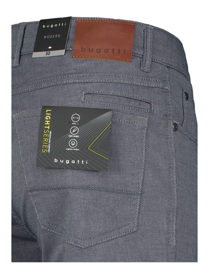 Donkerblauwe broek Pisa Evo Bugatti