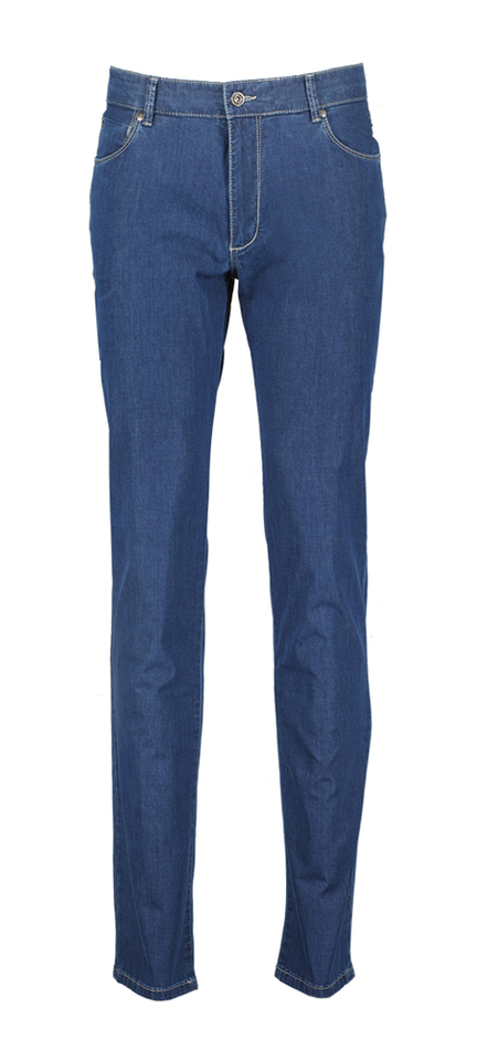 Donkerblauwe slim fit jeans Bugatti 