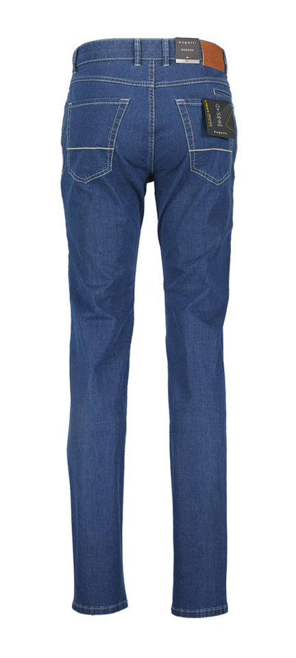 Donkerblauwe slim fit jeans Bugatti 