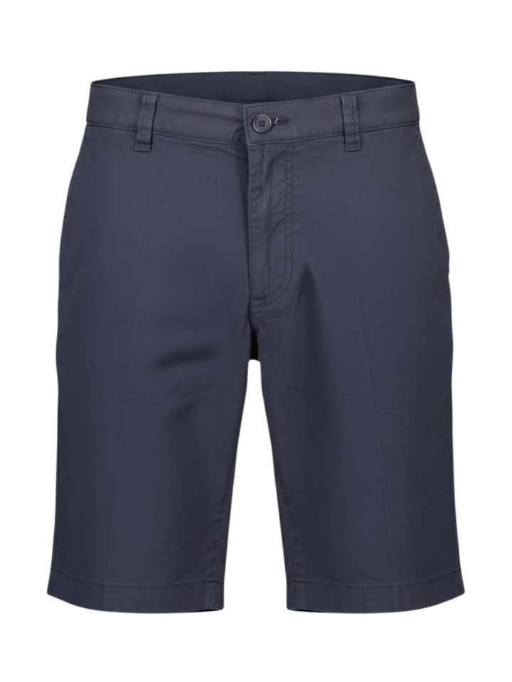 Donkeblauwe short Bugatti 