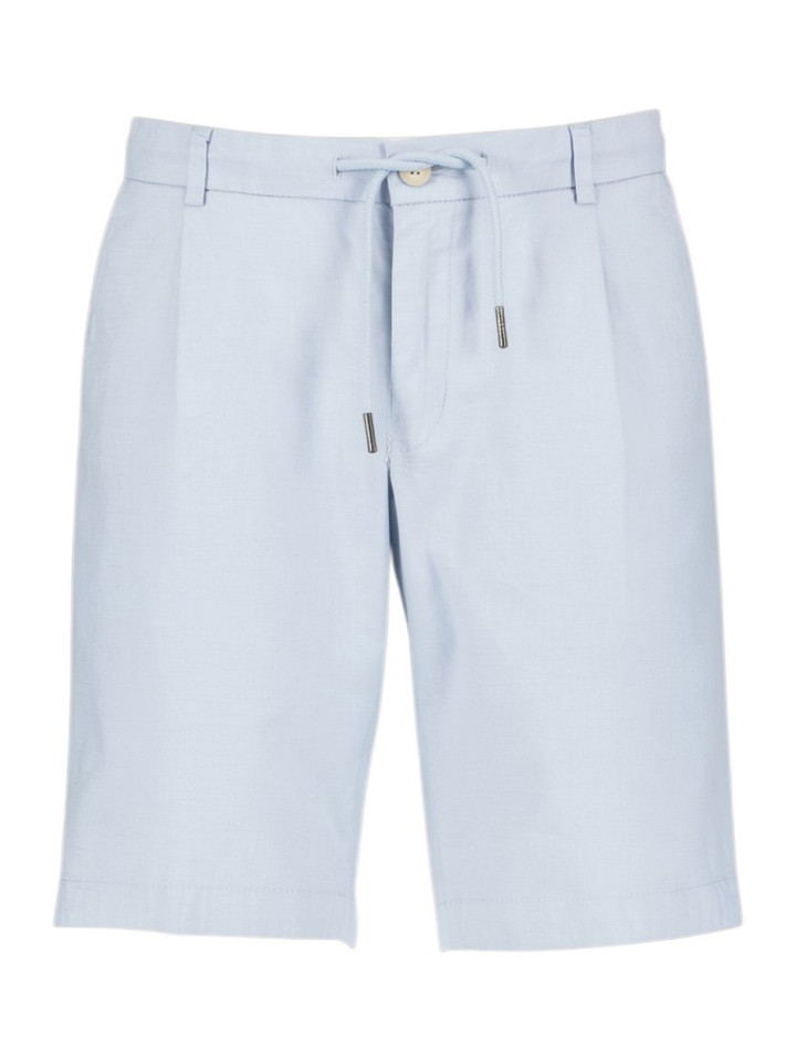 Lichtblauwe short Bugatti 