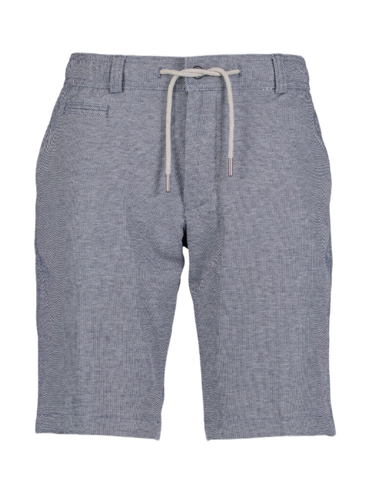 Blauwe short Bugatti