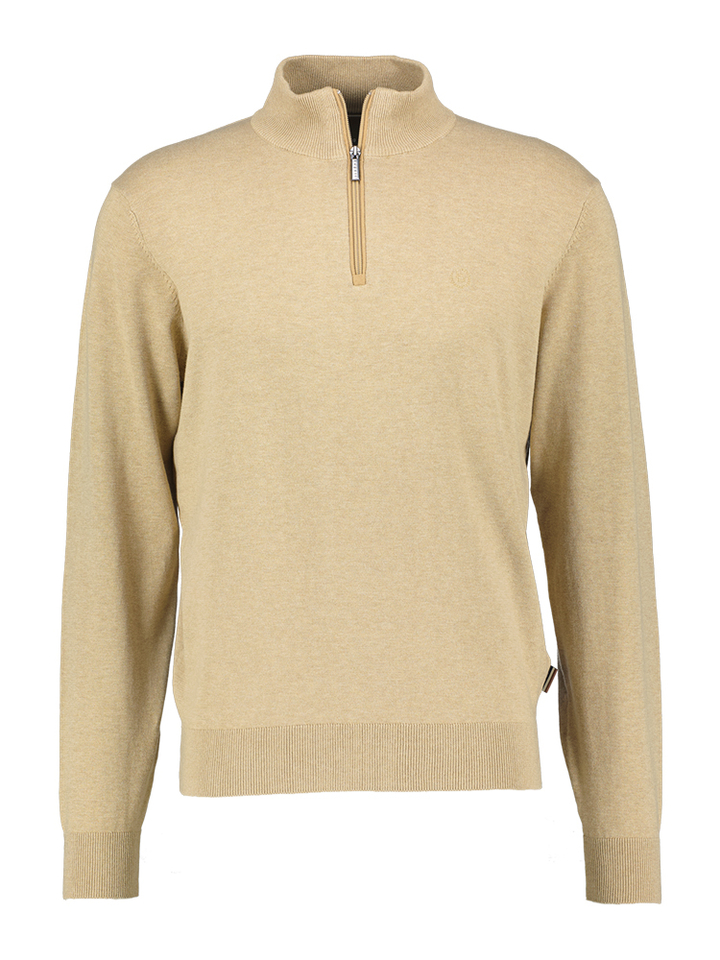 Beige trui met ritssluiting Bugatti