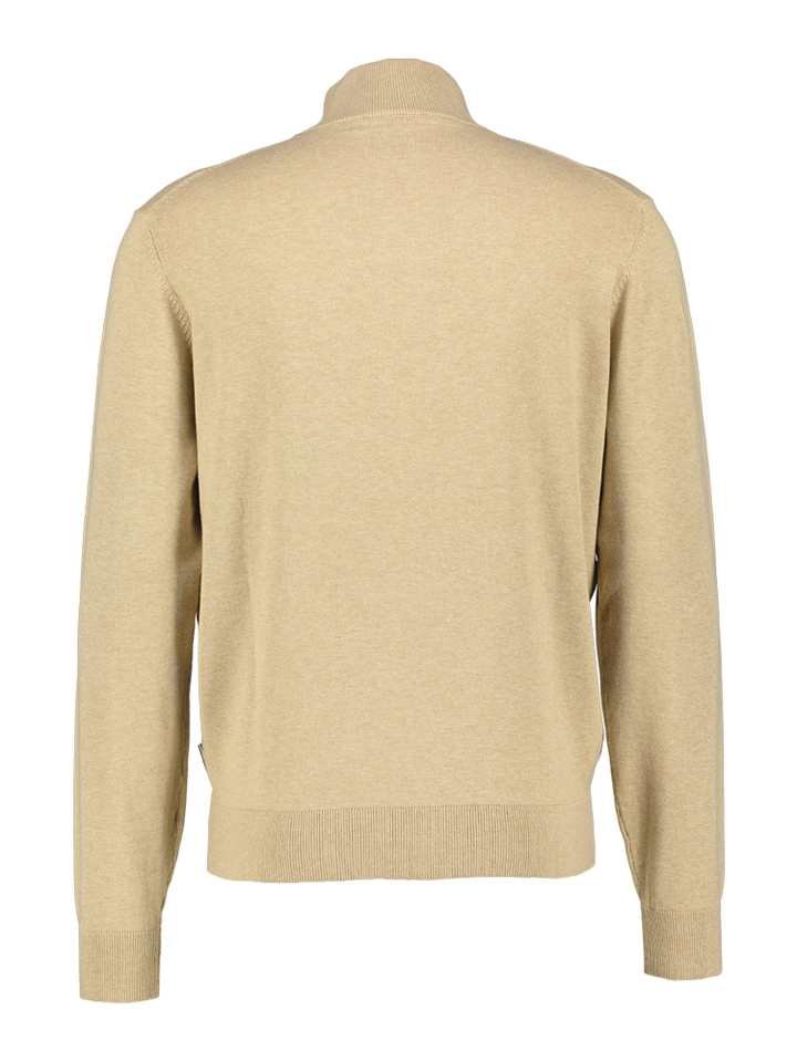 Beige trui met ritssluiting Bugatti